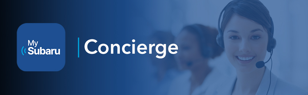 MySubaru Concierge